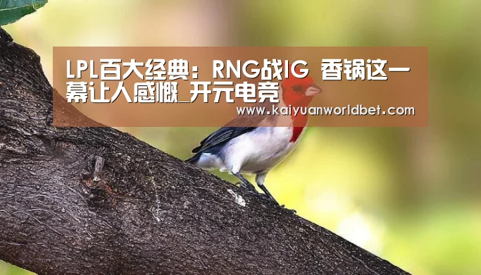 LPL百大经典:RNG战IG 香锅这一幕让人感慨_开元电竞(图3) 开元电竞